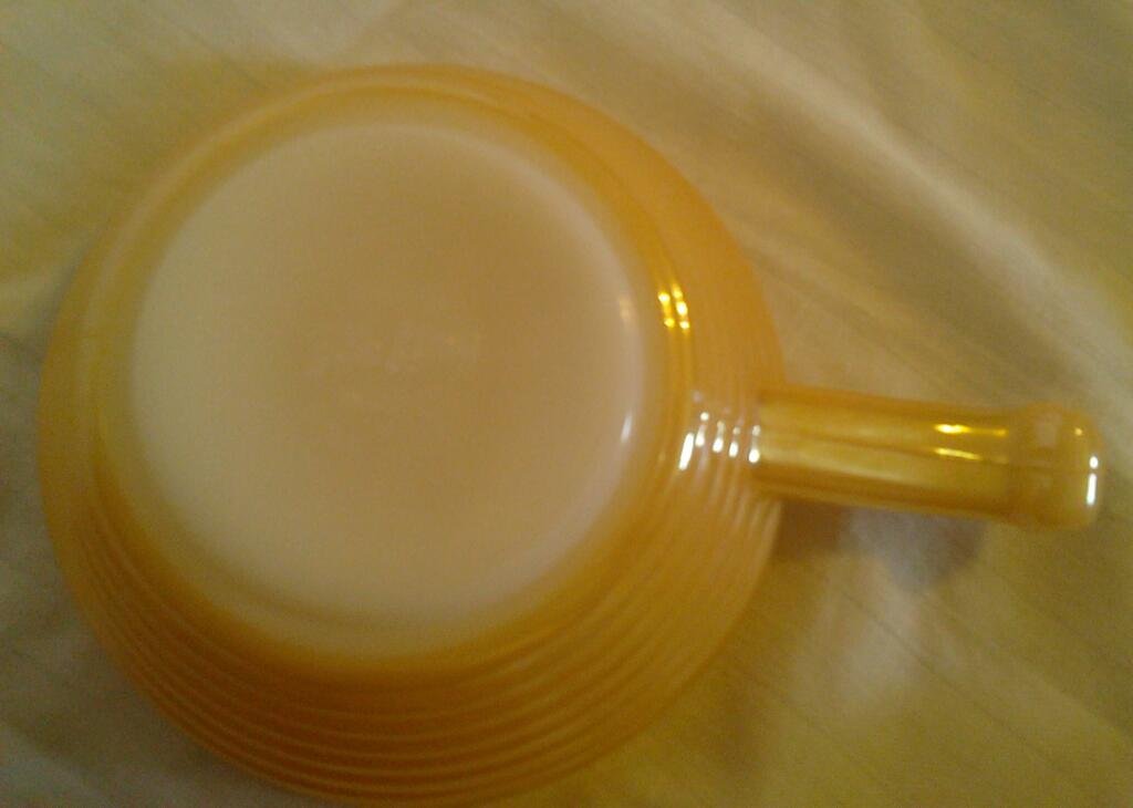 ヴィンテージ ファイヤーキング4個セットピーチラスター グラタン